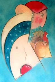 Bruno Moulin, pastelliste, dessinateur aux pastels gras, Aniane (34)